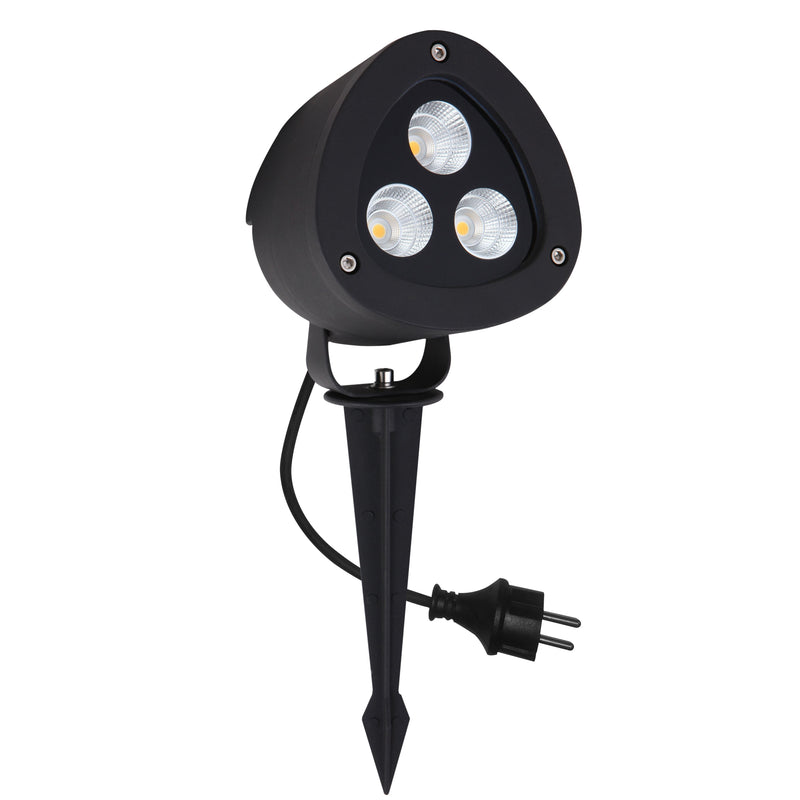 Megatron - Downlight/Strahler/Flutlicht LED-Gartenleuchte MT70802 mit Erdspieß 3000K