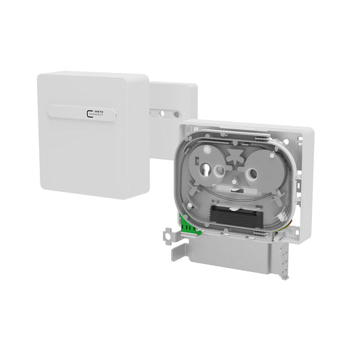 Metz Connect - Kommunikationsanschlussdose LWL Anschlussbox splice 1501597S01HC 1xLC-D APC OS2