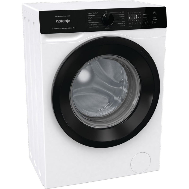 Gorenje - Waschmaschine Waschautomat WNHA74SAPS/DE schwarzes Panel