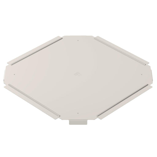 OBO Bettermann - Deckel Kreuzstück für Kabeltragsystem Deckel für Kreuzung RKD 200 A4 B200mm Edelstahl, A4
