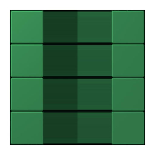 Jung - Abdeckung/Bedienelement für Installationsschalterprogramme Tastensatz 4fach LC 504 TSA 219 vert fonce