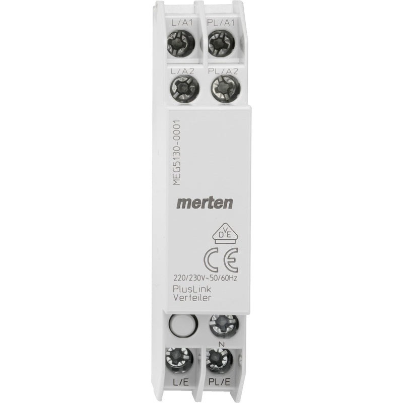 Merten - Zubehör/Ersatzteile für Installationsschalterprogramme PlusLink Verteiler MEG5130-0001 3-Phasen