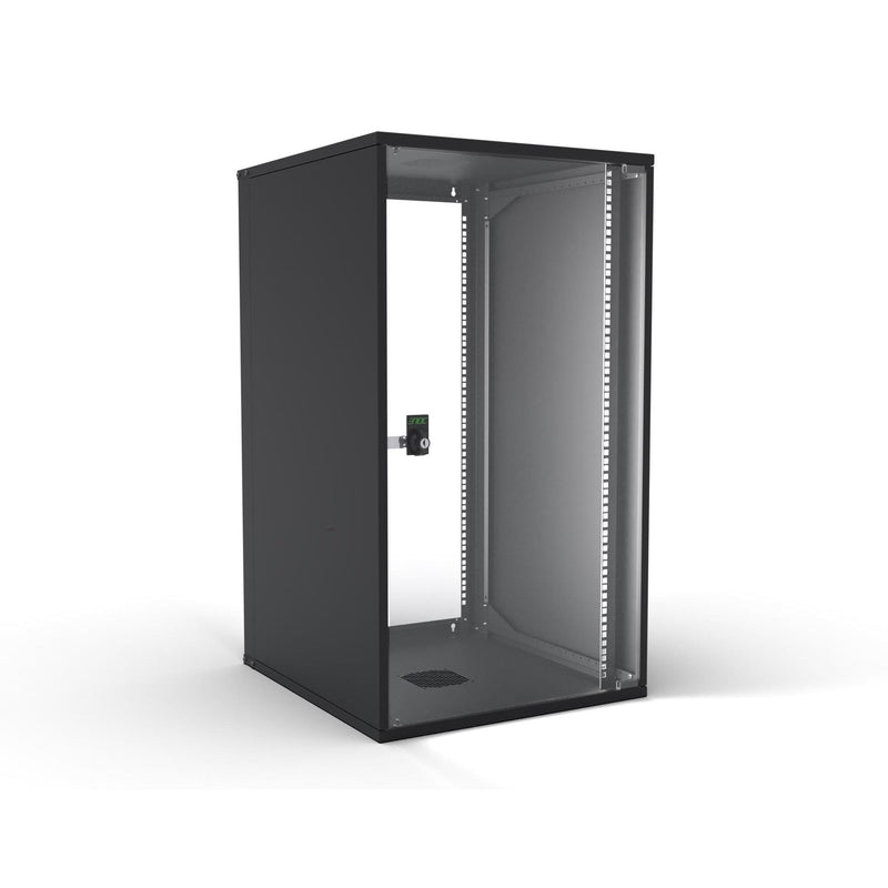 Enoc - Netzwerkgehäuse Economy Wandschrank 21HE W3 21-6-S 550x600x980mm sw