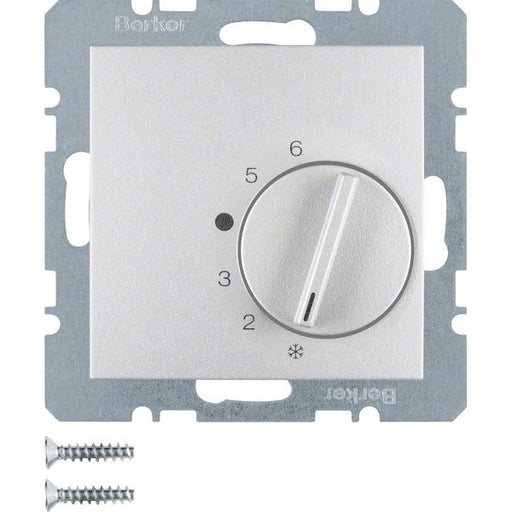 Berker - Raumthermostat Raumtemperaturregler 20261404 mit Wechsler