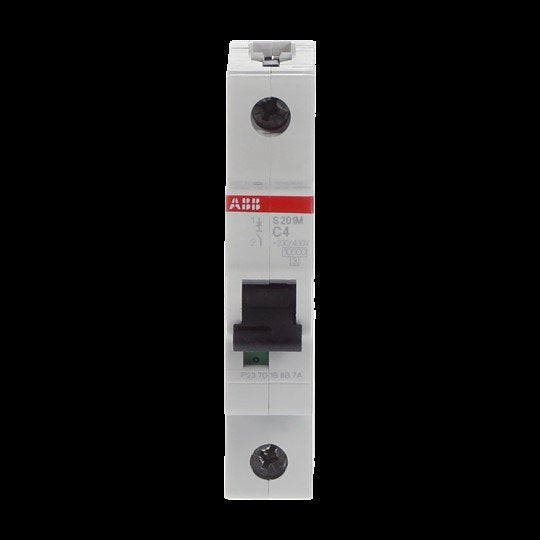 ABB Stotz S&J - Leitungsschutzschalter Sicherungsautomat S201M-C4 10kA 4A C 1p