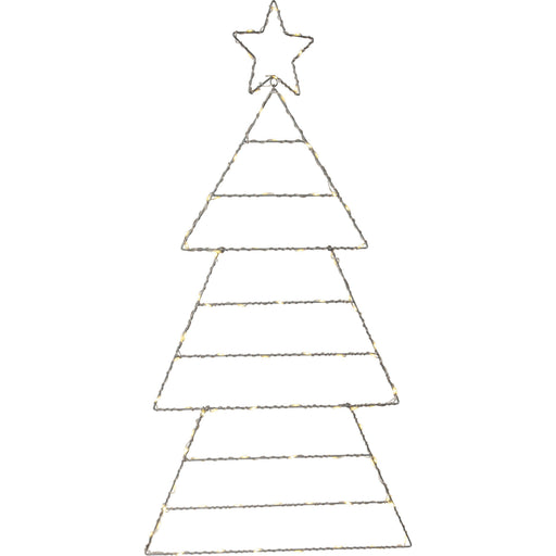 Star Trading - Festbeleuchtung LED-Silhouette 857-35 silber