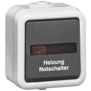 Peha - Installationsschalter Heizung-Notschalter gr D 622 WAB HN 10A 250V 2-pol.Aus