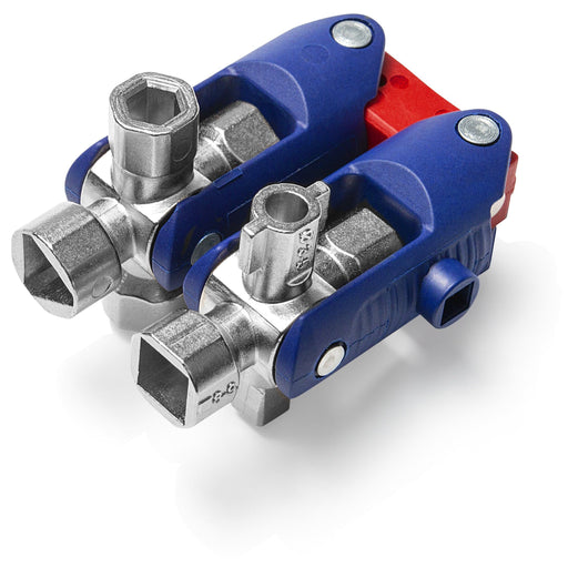 Knipex-Werk - Schlüssel für Gehäuse/Schränke Schaltschrankschlüssel 00 11 06 V04 Double-Joint − 1 Stück by Knipex-Werk
