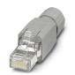 Phoenix Contact - Rechtecksteckverbinder, Set (Industriesteckverbinder) RJ45-Steckverbinder VS-VARAN-RJ45-Q CAT5e 4-polig