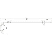 DEHN - Betätigungsstange Rettungsstange RST 72.5 1500 Un ...72,5kV L1525mm