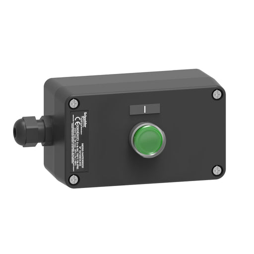 Schneider Electric - Befehls- und Meldegeräte-Kombination im Gehäuse Tasterstation XAWG100EX 1 Starttaster grün − 1 Stück by 
