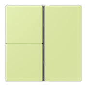 Jung - Abdeckung/Bedienelement für Installationsschalterprogramme Tastensatz 3fach LC 403 TSA 222 vert jaune clair