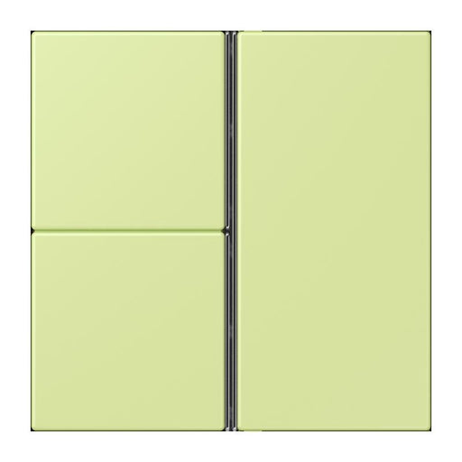 Jung - Abdeckung/Bedienelement für Installationsschalterprogramme Tastensatz 3fach LC 403 TSA 222 vert jaune clair