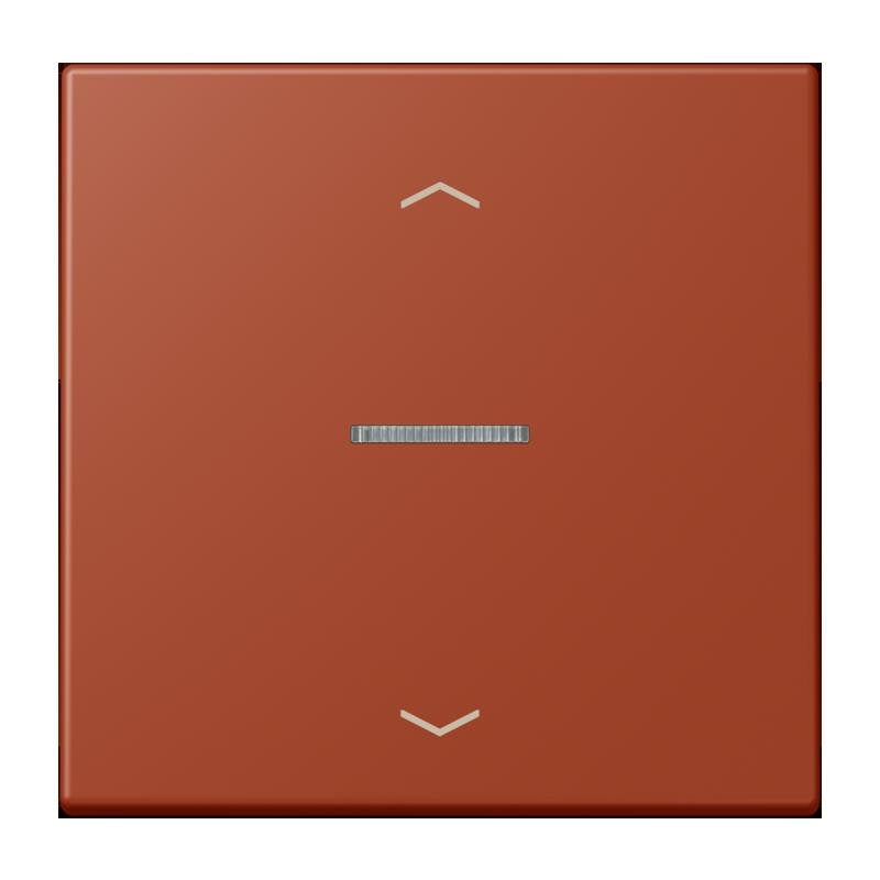 Jung - Abdeckung/Bedienelement für Installationsschalterprogramme Wippe mit Lichtleiter LC 101 KO5P 232 locre rouge