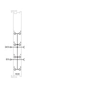 WAGO - Feldbus, Dez. Peripherie - Einspeise- und Segmentmodul Potentialklemme 750-603