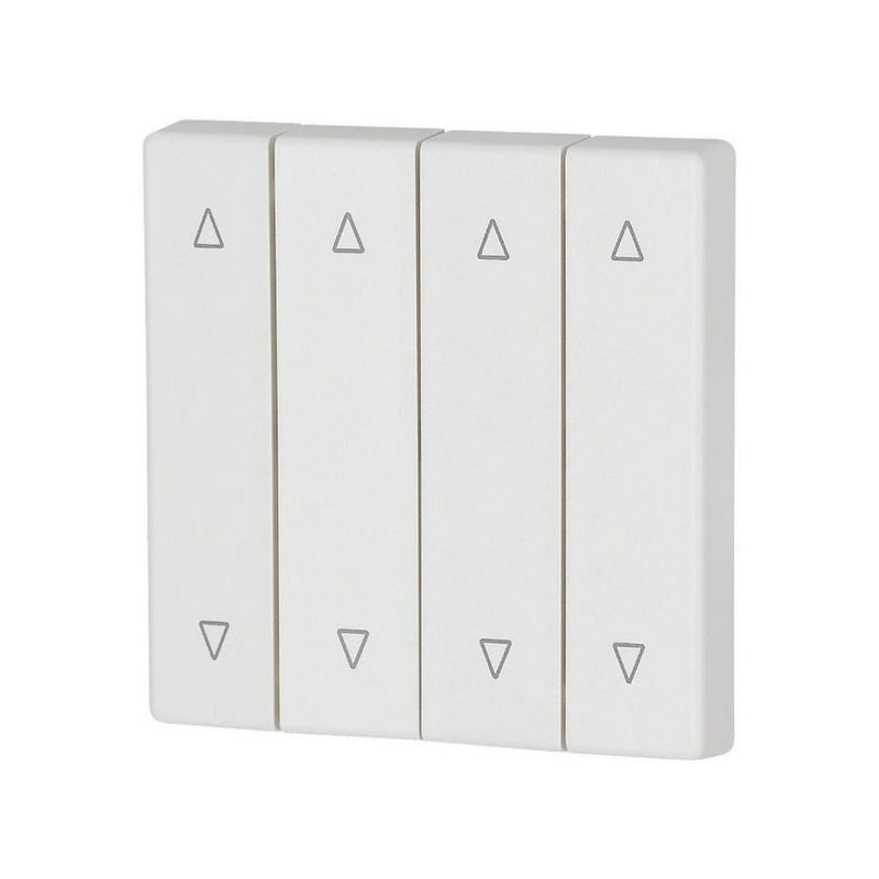 Eaton - Abdeckung/Bedienelement für Installationsschalterprogramme Wippe 4-fach CWIZ-04/21 weiss, Jalo
