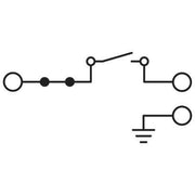 Phoenix Contact - Durchgangs-Reihenklemme Durchgangsklemme UT 4-PE/MT P/P − 50 Stück