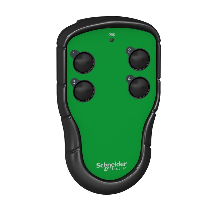 Schneider Electric - Zubehör/Ersatzteile für Befehlsgeräte Sender Pocket, 4 Tasten ZART04 einstufig, 2,4 GHz