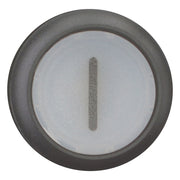 Eaton - Frontelement für Drucktaster Leuchtdrucktaste M22S-DRL-W-X1 flach,weiss,beschr