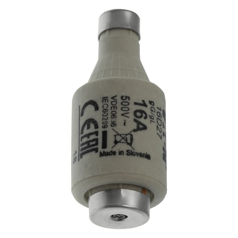 Eaton - D-Sicherungseinsatz Sicherungseinsatz Nieders. SICHERUNG-#16D27 16A AC 500V 100kA − 25 Stück