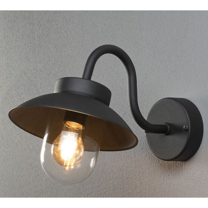 Gnosjö Konstsmide AL - Decken-/Wandleuchte Wandleuchte 417-750 Vega Mini schwarz
