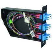 Telegärtner - Patchpanel LWL FanOut-Modul 6xLC D MM 100022398 türkis OM3