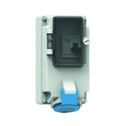 Bals Elektrotech - CEE-Steckdose abschaltbar, abgesichert (IEC 60309) Wandsteckdose abgesichert 15102 16A 4p 230V 9h IP44