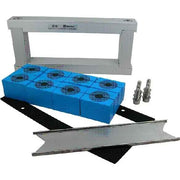 Roxtec - Einführungsflansch für Kleingehäuse/Schaltschrank CF 24/8 Kit CF00000240035 Aluminium