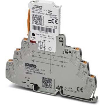 Phoenix Contact - Geräteüberspannungsschutz für Energietechnik/Stromversorgung Überspannungsschutzgerät TTC-6P-T3-24DC-PT-I Typ 3