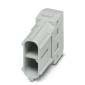Phoenix Contact - Kontakteinsatz für Rechtecksteckverbinder Kontakteinsatzmodul HC-M-02-CT-M 2-polig Stift − 5 Stück