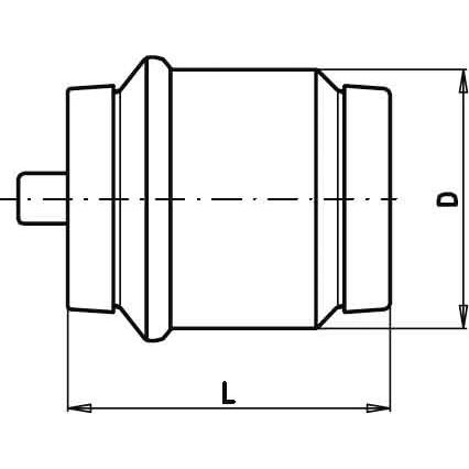 Siba - D-Sicherungseinsatz Diazed-Sicherungseinsatz 1001004.160 DVH 160A T 500V − 5 Stück by Siba
