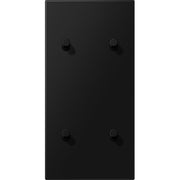 Jung - Abdeckung/Bedienelement für Installationsschalterprogramme Abdeckung mit Kipphebel AL 12-25 SWM R 08 Zylinder, 2fach, 2 x