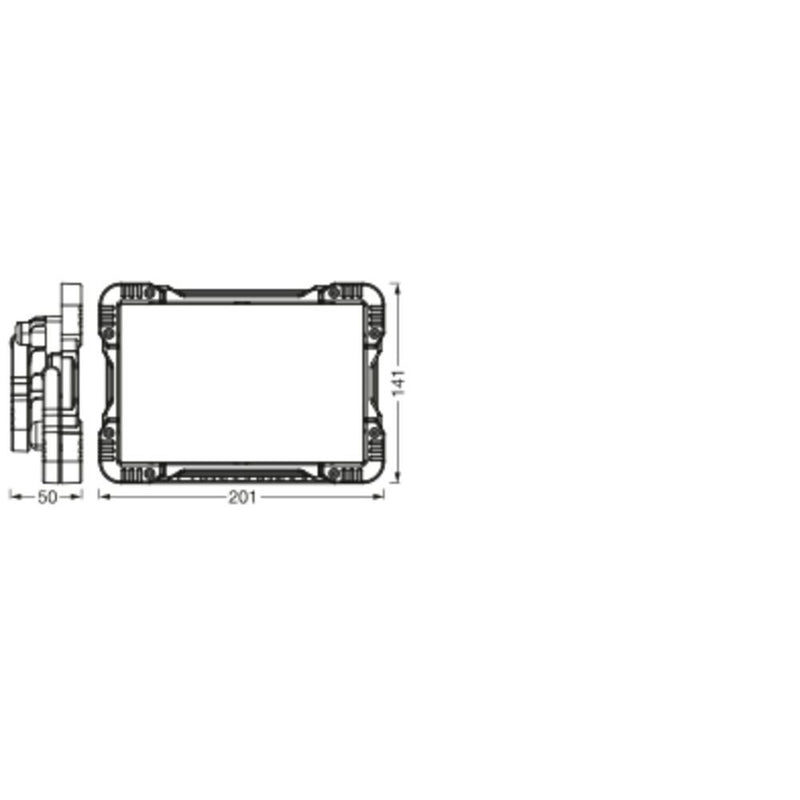 Ledvance - Baustellenleuchte LED-Arbeitsleuchte LED W #4058075576599