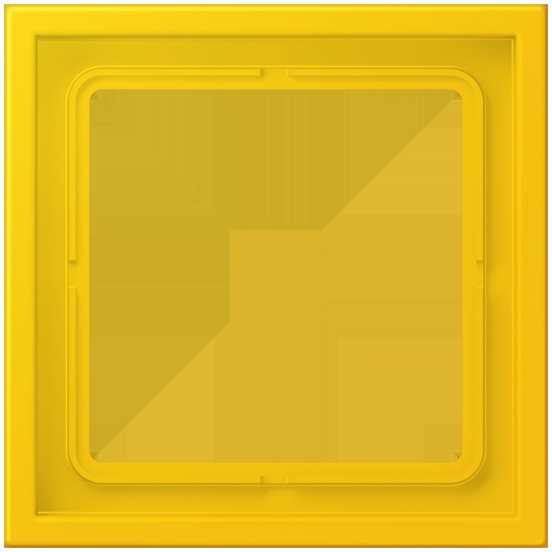 Jung - Abdeckrahmen Rahmen 1-fach LC Z981 BF 263 le jaune vif