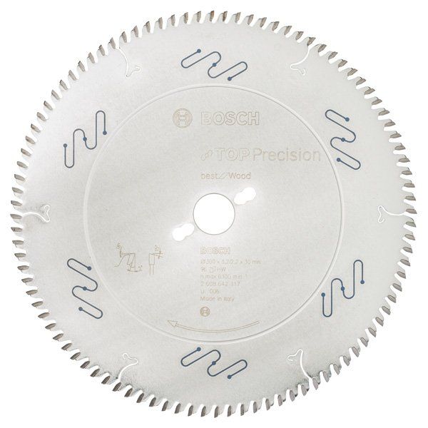 Bosch - Kreissägeblatt Top 2608642117 Precision Best for