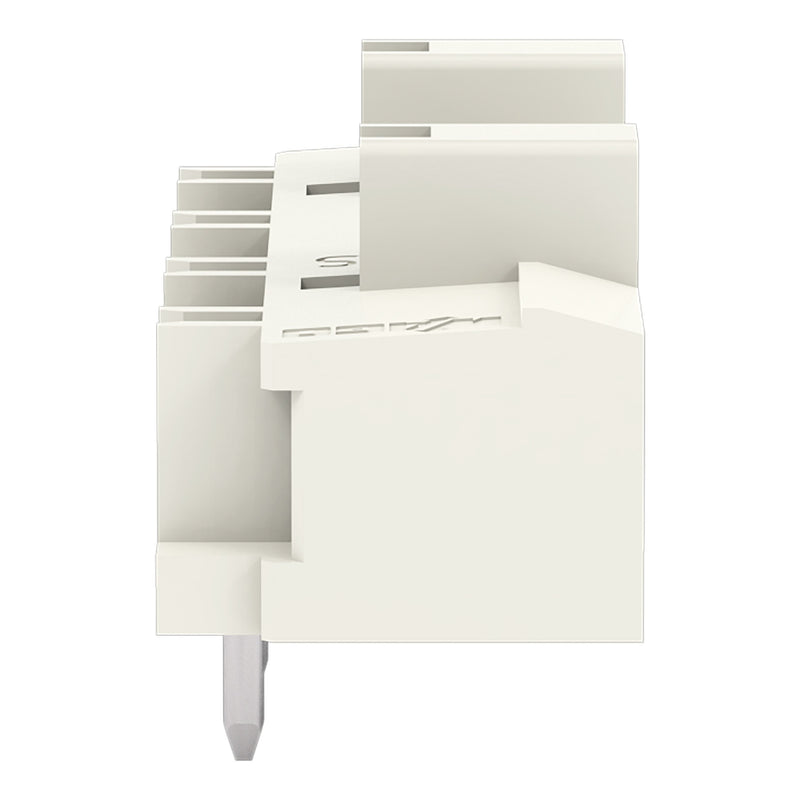 WAGO - Leiterplattensteckverbinder THT-Stiftleiste Lötstift 721-834/001-000 1,0x1,0,abgew.,lgr − 100 Stück