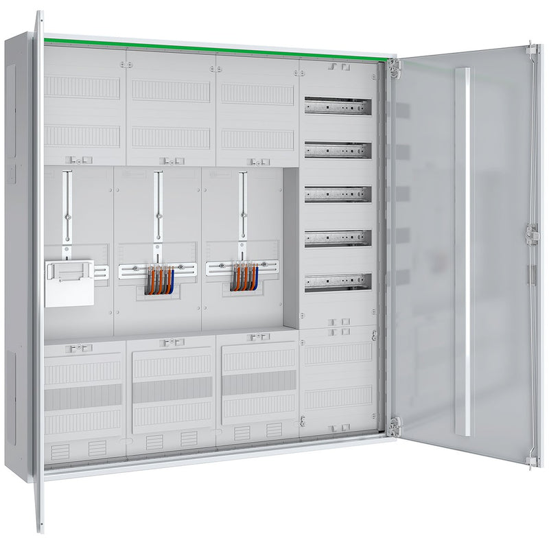 ABN - Zähler-Komplettschrank Zählerschrank ABNRS407Z0012 3Pkt 2Z
