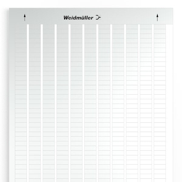Weidmüller - Kennzeichnungsmaterial Gerätemarkierer LM MT300 15X6 SI I − 10 Stück