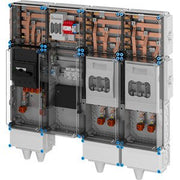 Hensel - Verteilerschrank für Energieversorgung Ladeverteiler Mi EV 200kW 2001 b. z. 2 Ladepunkte