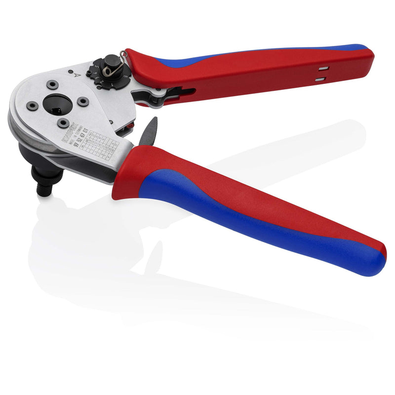 Knipex - Presswerkzeug Kabelschuhe/Verbinder, Aderendhülsen, Schirmanschluss Vierdorncrimpzange 97 52 67 DT für DT-Kontakte