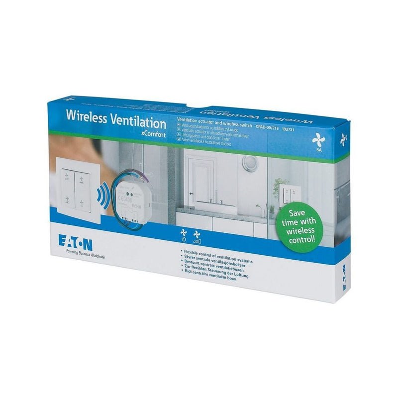 Eaton - Bussystem-Schaltaktor Wireless Ventilation CPAD-00/216 Paket, vorprogramm
