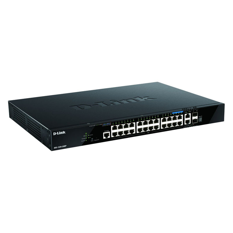 DLink - Netzwerk Switch Gigabit Stack Switch DGS-1520-28MP/E 28-Port, 4x 2.5 GE