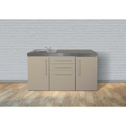 Stengel - Mini-Küche Miniküche Premiumline MPGSSA160GSBli Sand