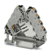 Phoenix Contact - Durchgangs-Reihenklemme Potenzialverteiler PTRVB 4-FI /GY − 10 Stück