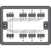WAGO - Kompaktverteiler für steckbare Gebäudeinstallation Verteilerbox 899-631/104-000 230 V