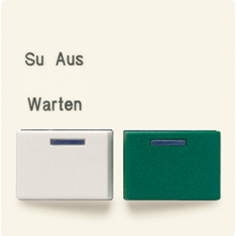 Jung - Abdeckung/Bedienelement für Installationsschalterprogramme Abdeckung ws A 642 B-2 für Fab.Ackermann