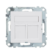 Elso - Kommunikationsanschlussdose Kupfer Datendose WDE002439 2xRJ45 8/8 KAT.6