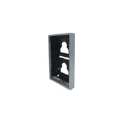 Comelit - Montageelement für Türstation AP-Gehäuse Ultra UT9172 2 Module, Alu