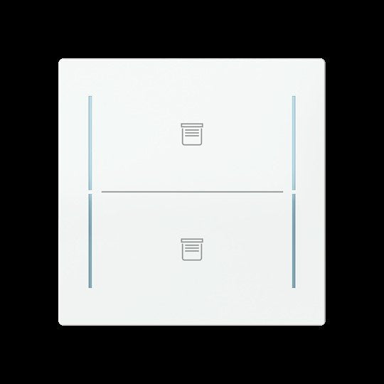 Busch-Jaeger - Bussystem-Tastwippe Abdeckung als Taster LFJT/A.2.70.11-44g 2f. Symbol Jalousie