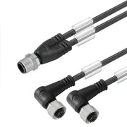 Weidmüller - Konfektioniertes Sensor-Aktor-Kabel Verbindungsleitung SAILZWM12BW2/40.6U M12/M12